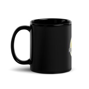 Taza negra brillante - Imagen 2